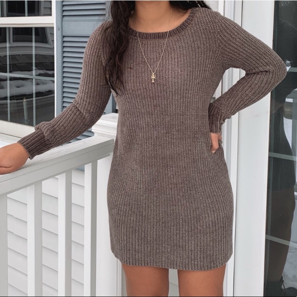 Super soft sweater dress